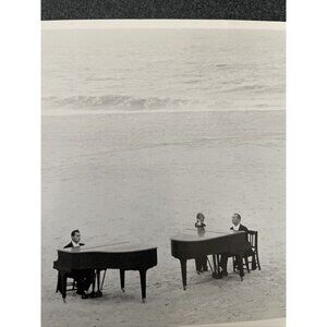 Fotofolio Postcard Dueling Pianos Arthur Gold Robert Fizdale 1962 Hans Namuth